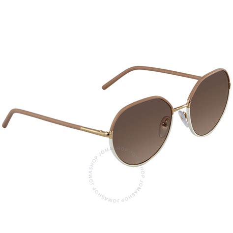 prada pr 65xs 09g3d0|Prada Brown Gradient Grey Oval Ladies Sunglasses PR .